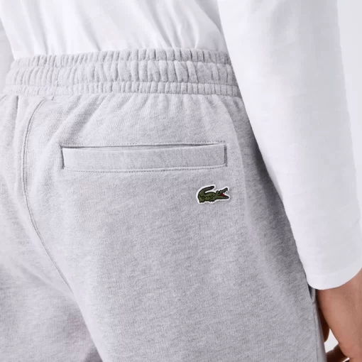 Lacoste Hosen & Shorts>Herren Shorts Mit Stickerei Heidekraut Grau Cca