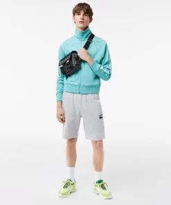 Lacoste Hosen & Shorts>Herren Shorts Mit Stickerei Heidekraut Grau Cca