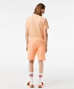 Lacoste Hosen & Shorts>Herren Shorts Mit Stickerei Hell Orange Heb