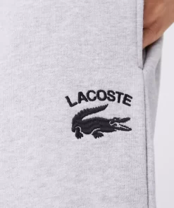 Lacoste Hosen & Shorts>Herren Shorts Mit Stickerei Heidekraut Grau Cca