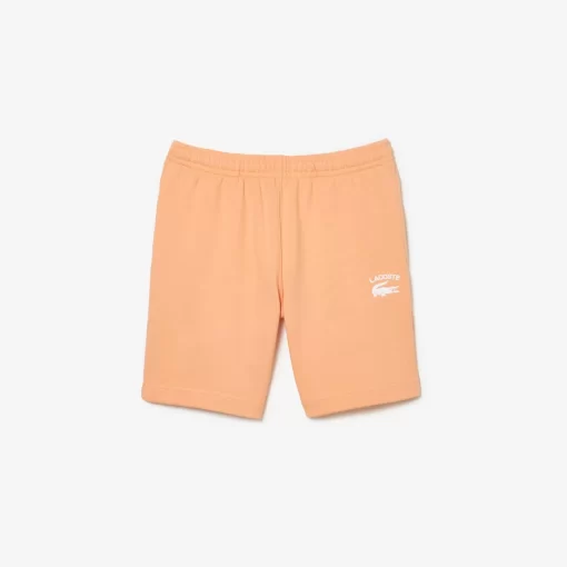 Lacoste Hosen & Shorts>Herren Shorts Mit Stickerei Hell Orange Heb