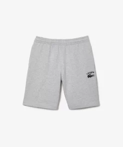 Lacoste Hosen & Shorts>Herren Shorts Mit Stickerei Heidekraut Grau Cca