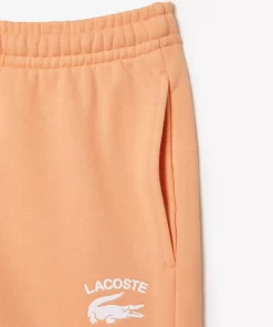 Lacoste Hosen & Shorts>Herren Shorts Mit Stickerei Hell Orange Heb