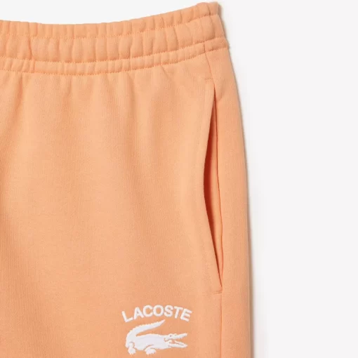 Lacoste Hosen & Shorts>Herren Shorts Mit Stickerei Hell Orange Heb