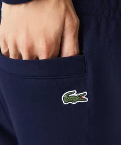 Lacoste Hosen & Shorts>Herren Shorts Mit Stickerei Navy Blau 166