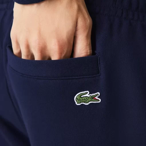 Lacoste Hosen & Shorts>Herren Shorts Mit Stickerei Navy Blau 166