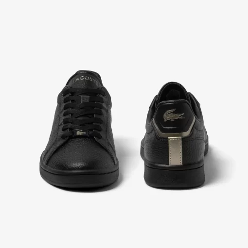 Lacoste Sneakers>Herren Sneakers Carnaby Pro Aus Leder Black / Black 02H