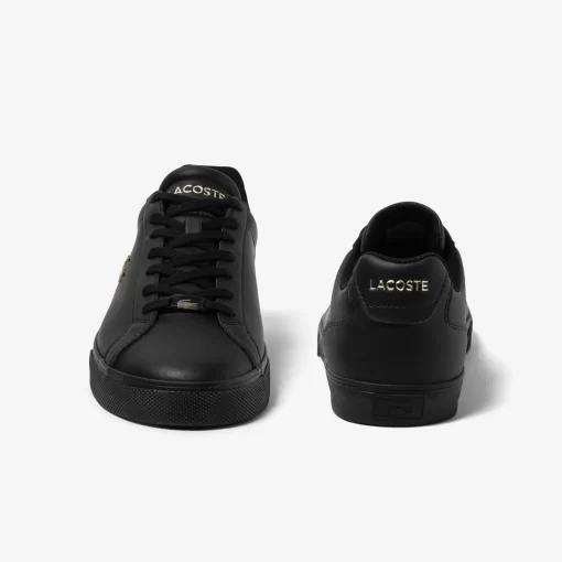 Lacoste Sneakers>Herren Sneakers Lerond Pro Aus Leder Black / Black 02H