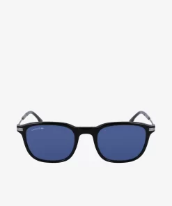 Lacoste Sonnenbrillen>Herren Sonnenbrille Aus Acetat Black / Blue / Black 001