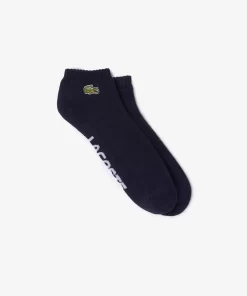 Lacoste Sportbekleidung>Herren Sport Baumwollsocken Aus Stretch-Baumwolle Mit Logo Navy Blau / Weis 525