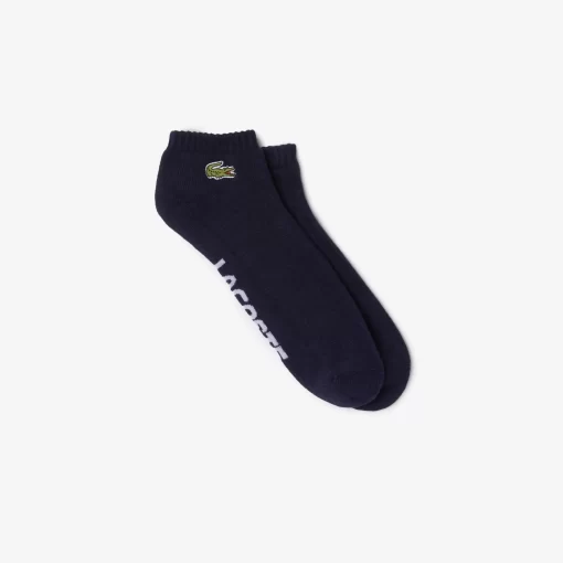 Lacoste Sportbekleidung>Herren Sport Baumwollsocken Aus Stretch-Baumwolle Mit Logo Navy Blau / Weis 525