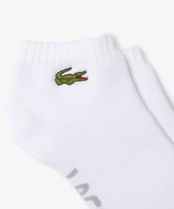 Lacoste Sportbekleidung>Herren Sport Baumwollsocken Aus Stretch-Baumwolle Mit Logo Weis / Heidekraut Grau G8K