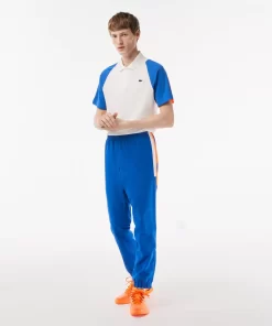 Lacoste Sportbekleidung>Herren Sport French Capsule Trainingshose Blau / Orange / Weis U4I