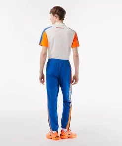 Lacoste Sportbekleidung>Herren Sport French Capsule Trainingshose Blau / Orange / Weis U4I