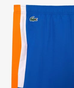 Lacoste Sportbekleidung>Herren Sport French Capsule Trainingshose Blau / Orange / Weis U4I