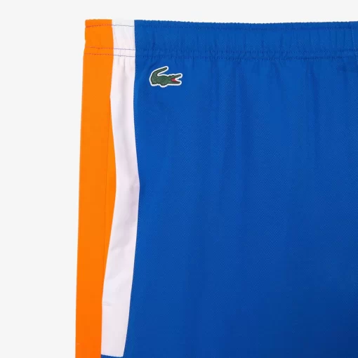 Lacoste Sportbekleidung>Herren Sport French Capsule Trainingshose Blau / Orange / Weis U4I