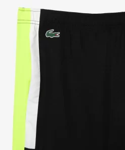 Lacoste Sportbekleidung>Herren Sport French Capsule Trainingshose Schwarz / Gelb / Weis U5I