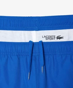 Lacoste Sportbekleidung>Herren Sport French Capsule Trainingshose Blau / Orange / Weis U4I