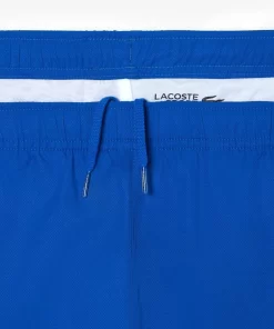 Lacoste Sportbekleidung>Herren Sport French Capsule Trainingshose Blau / Orange / Weis U4I