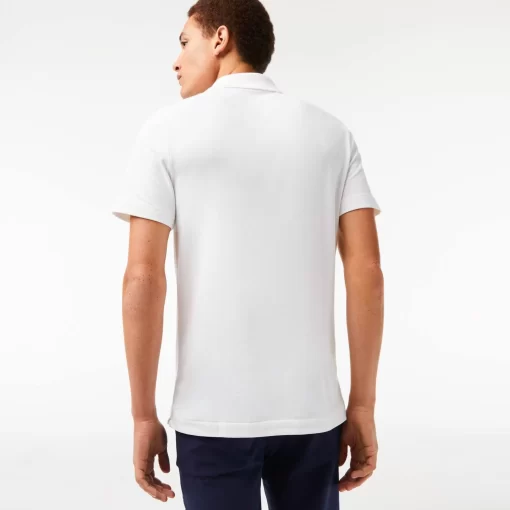 Lacoste Golf>Herren Sport Golf-Poloshirt Aus Baumwollpique Weis 800