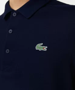 Lacoste Golf>Herren Sport Golf-Poloshirt Aus Baumwollpique Navy Blau 423