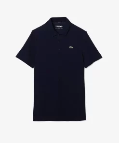 Lacoste Golf>Herren Sport Golf-Poloshirt Aus Baumwollpique Navy Blau 423