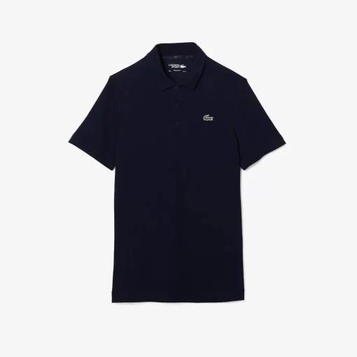 Lacoste Golf>Herren Sport Golf-Poloshirt Aus Baumwollpique Navy Blau 423