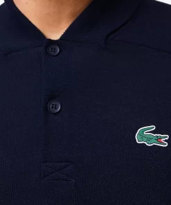 Lacoste Golf>Herren Sport Golf-Sweater Aus Wolle Navy Blau 166