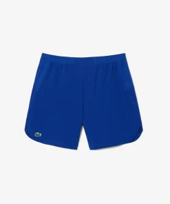 Lacoste Sportbekleidung>Herren Sport Mesh-Shorts Mit Stretch Navy Blau Iu8