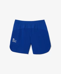 Lacoste Sportbekleidung>Herren Sport Mesh-Shorts Mit Stretch Navy Blau Iu8