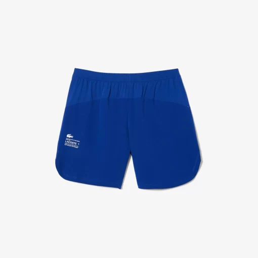 Lacoste Sportbekleidung>Herren Sport Mesh-Shorts Mit Stretch Navy Blau Iu8