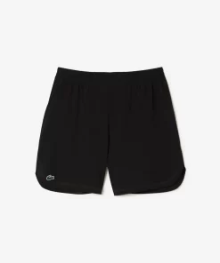 Lacoste Fitnessstudio & Training>Herren Sport Mesh-Shorts Mit Stretch Schwarz 8Vm