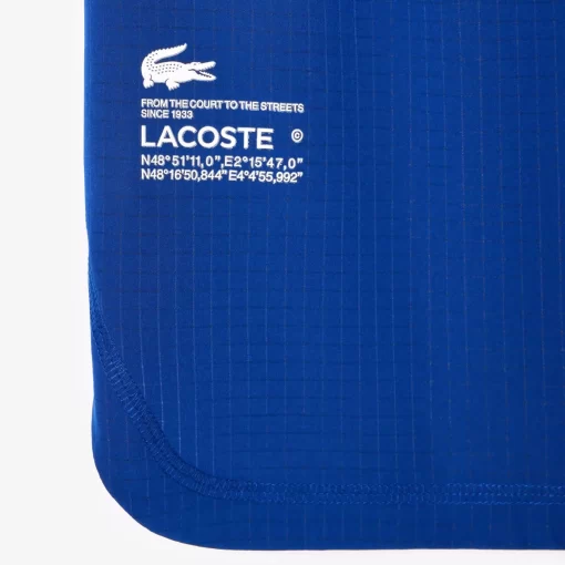 Lacoste Sportbekleidung>Herren Sport Mesh-Shorts Mit Stretch Navy Blau Iu8