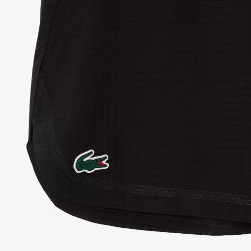 Lacoste Fitnessstudio & Training>Herren Sport Mesh-Shorts Mit Stretch Schwarz 8Vm