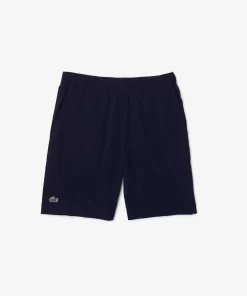 Lacoste Fitnessstudio & Training>Herren Sport Shorts Navy Blau / Weis 525