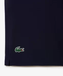 Lacoste Fitnessstudio & Training>Herren Sport Shorts Navy Blau / Weis 525