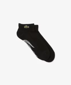 Lacoste Sportbekleidung>Herren Sport Socken Aus Stretch-Baumwolle Schwarz / Heidekraut Grau Snp