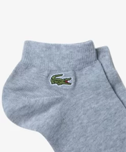 Lacoste Sportbekleidung>Herren Sport Socken Im 3Er-Pack Heidekraut Grau / Navy Blau / Weis 5Kc