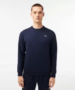 Lacoste Fitnessstudio & Training>Herren Sport Sweatshirt Mit Mesh-Einsatzen Navy Blau 423