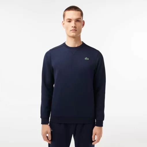 Lacoste Fitnessstudio & Training>Herren Sport Sweatshirt Mit Mesh-Einsatzen Navy Blau 423