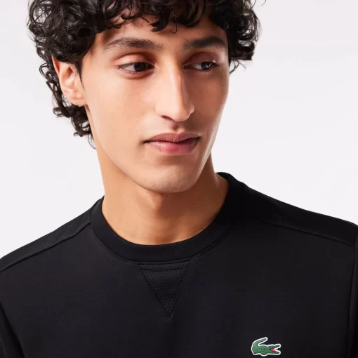 Lacoste Fitnessstudio & Training>Herren Sport Sweatshirt Mit Mesh-Einsatzen Schwarz C31