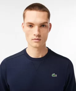 Lacoste Fitnessstudio & Training>Herren Sport Sweatshirt Mit Mesh-Einsatzen Navy Blau 423