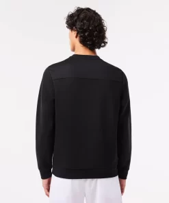 Lacoste Fitnessstudio & Training>Herren Sport Sweatshirt Mit Mesh-Einsatzen Schwarz C31