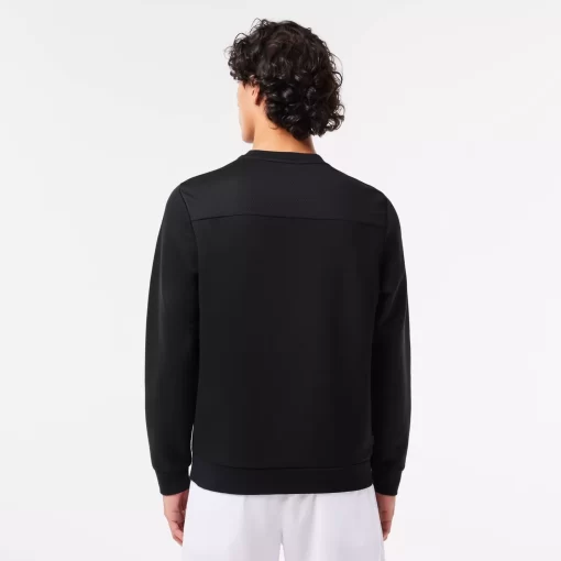 Lacoste Fitnessstudio & Training>Herren Sport Sweatshirt Mit Mesh-Einsatzen Schwarz C31