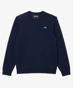 Lacoste Fitnessstudio & Training>Herren Sport Sweatshirt Mit Mesh-Einsatzen Navy Blau 423