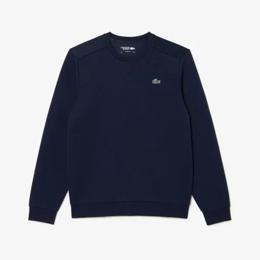 Lacoste Fitnessstudio & Training>Herren Sport Sweatshirt Mit Mesh-Einsatzen Navy Blau 423