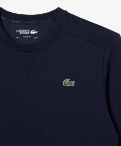 Lacoste Fitnessstudio & Training>Herren Sport Sweatshirt Mit Mesh-Einsatzen Navy Blau 423