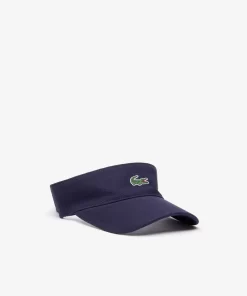 Lacoste Caps & Hüte>Herren Sport Tennis-Schirmkappe Aus Pique Und Fleece Navy Blau 166