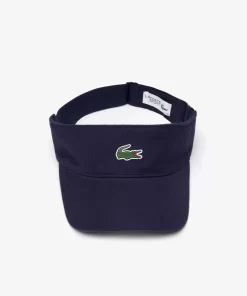 Lacoste Caps & Hüte>Herren Sport Tennis-Schirmkappe Aus Pique Und Fleece Navy Blau 166