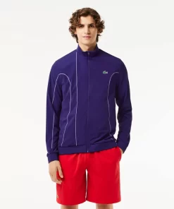 Lacoste Tennis>Herren Sport X Novak Djokovic Jacke Lila 5Gm